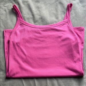 (3 for 15) Pink Ribbed Women's Tank Top